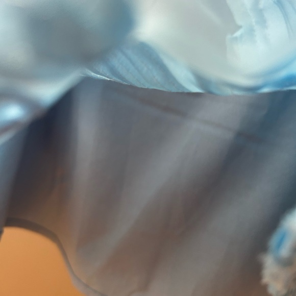 Simons Light Blue Textured Dress - Picture 4 of 4